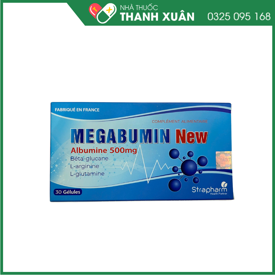 Megabumin New - Thuốc phục hồi tế bào gan